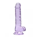 7" / 18 cm realistic dildo with balls