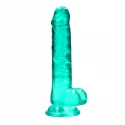 7" / 18 cm realistic dildo with balls