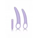 Dilatory damskie Isabelle Set Of 2 Vibrating Silicone Dilators