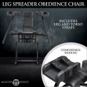 Fotel BDSM Leg Spreader Obedience Chair