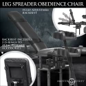 Fotel BDSM Leg Spreader Obedience Chair