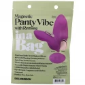 Magnetic panty vibe with remote
