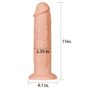 Realistyczne dildo 11''