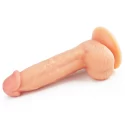 Realistyczne dildo The Ultra Soft Dude 8"