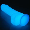 Dildo silikonowe świecące w ciemności Lumino Play