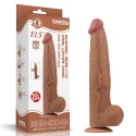 Realistyczne dwuwarstwowe dildo King Sized Sliding Skin Dual 13,5"