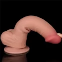 Dildo Sliding Skin Dual Layer Dong Flesh