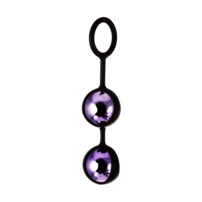 A-TOYS, Vaginal balls, ABS plastic, Purple, O 3.5 cm
