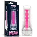 MASTURBATOR 8.5'' LUMINO PLAY MASTURBATOR - PINK GLOW