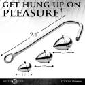 Anal hook trainer with 3 plugs