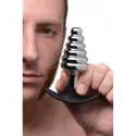 Dark hive metal silicone - anal plug