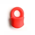Liquid silicone baller ring black