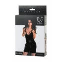 Wetlook black dress NAOMI