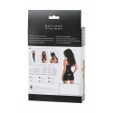 Wetlook black dress NAOMI