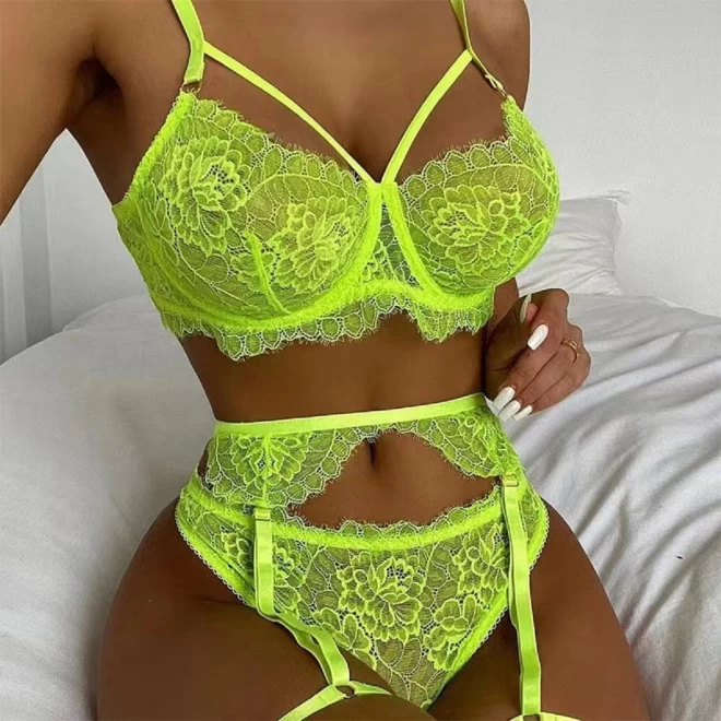 Komplet bielizny 3cz. S JGF Lingerie