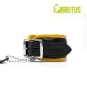 Brutus leather ankle restraints black/black