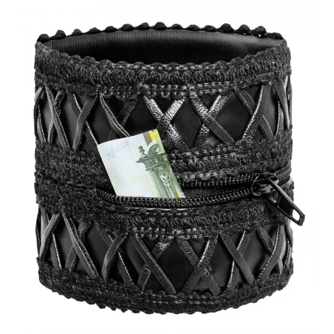 Noir wrist wallet