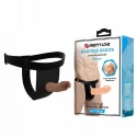 Pretty Love Strap-on harness, super soft silicone phallic head.