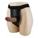 Pretty Love Strap-on harness, super soft silicone phallic head.