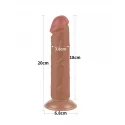 Dildo LoveToy Sliding Skin Dual Layer Dong