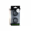 Liquid silicone ready rings 2-pack red