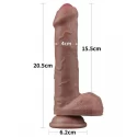 Dildo LoveToy Dual Layered Silicone Cock