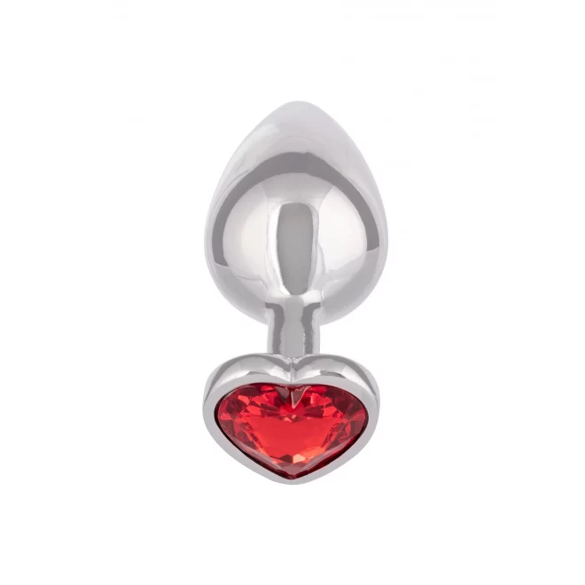 Jewel Large Ruby Heart Plug