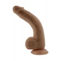 SELOPA 7 INCH 17 CM NATURAL FEEL FLEXSKIN DILDO LIGHT