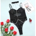 Body z łańcuszkiem JGF Lingerie Lanturi