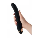Vibrator: silicone, ABS-plastic, 6 speeds, rechargeable