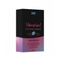 Żel wibrujący o smaku waty cukrowej Intt Vibration Cotton Candy Liquid Vibrator 15ml