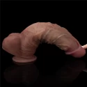 DILDO 10.5'' DUAL LAYERED SILICONE COCK XXL