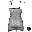 Short dress fishnet and spaghetti straps - osx