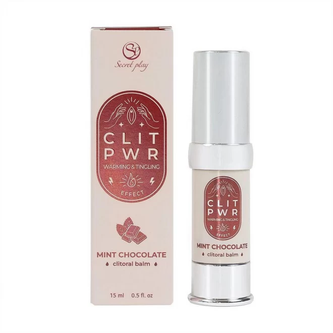 Balsam stymulujący łechtaczkę Secret Play Clit Pwr Mint Chocolate 15 ml