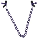 Chained up - nipple clamps