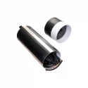 Unrealistic vibrator WANAME D-SPLASH TSUNAMI, silicone, black, 18.3 cm