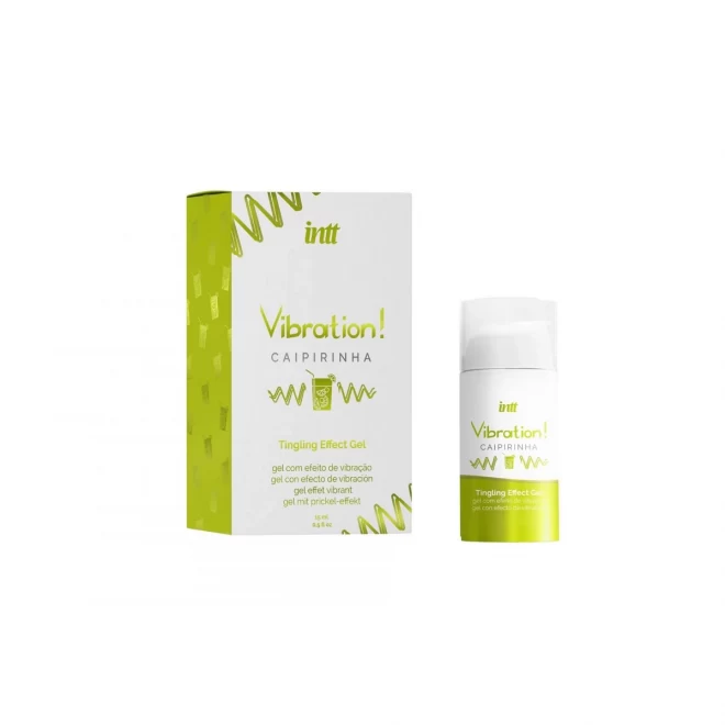 Żel wibrujący o smaku napoju Caipirinha Intt Vibration Liquid 15ml