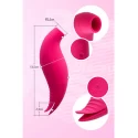JOS Multifunctional clitoral stimulator Blossom, pink, 13.5 cm