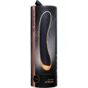 Unrealistic vibrator WANAME D-SPLASH STREAM, silicone, black, 21 cm