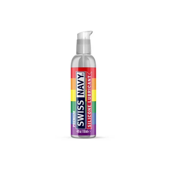 Premium - siliconebased lubricant - pride edition - 4 fl oz / 118 ml