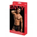 ENVY SNAP DOWN MESH BOXER BRIEF BLACK, L/XL