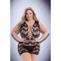 BACI CORSET FRONT LACE MINI DRESS RED, QUEEN