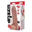 Wibrująca nakładka na penisa Size-Up Vibrating 1'' Penis Extender