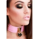 KINKY DIVA HEART LOCK & KEY COLLAR