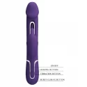 PRETTY LOVE - Kampas Rabbit 3 in 1, multifunction vibrator with tongue violet