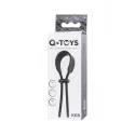 A-Toys Erection enhancing lasso Keb , black, silicone, 14cm