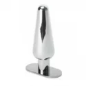 Korek analny Black Level Stainless Steel Butt Plug Small