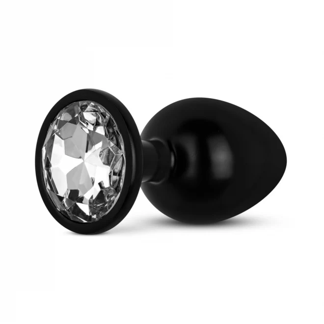 Anal Collection - Butt Plug S - Black/Silver