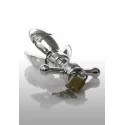 Regulowany plug analny Black Label Stainless Steel Asslock The Ultimate