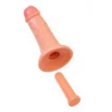 Realistic dildo Caliber 16/4 , PVC, flesh, length 16cm, diameter 4cm